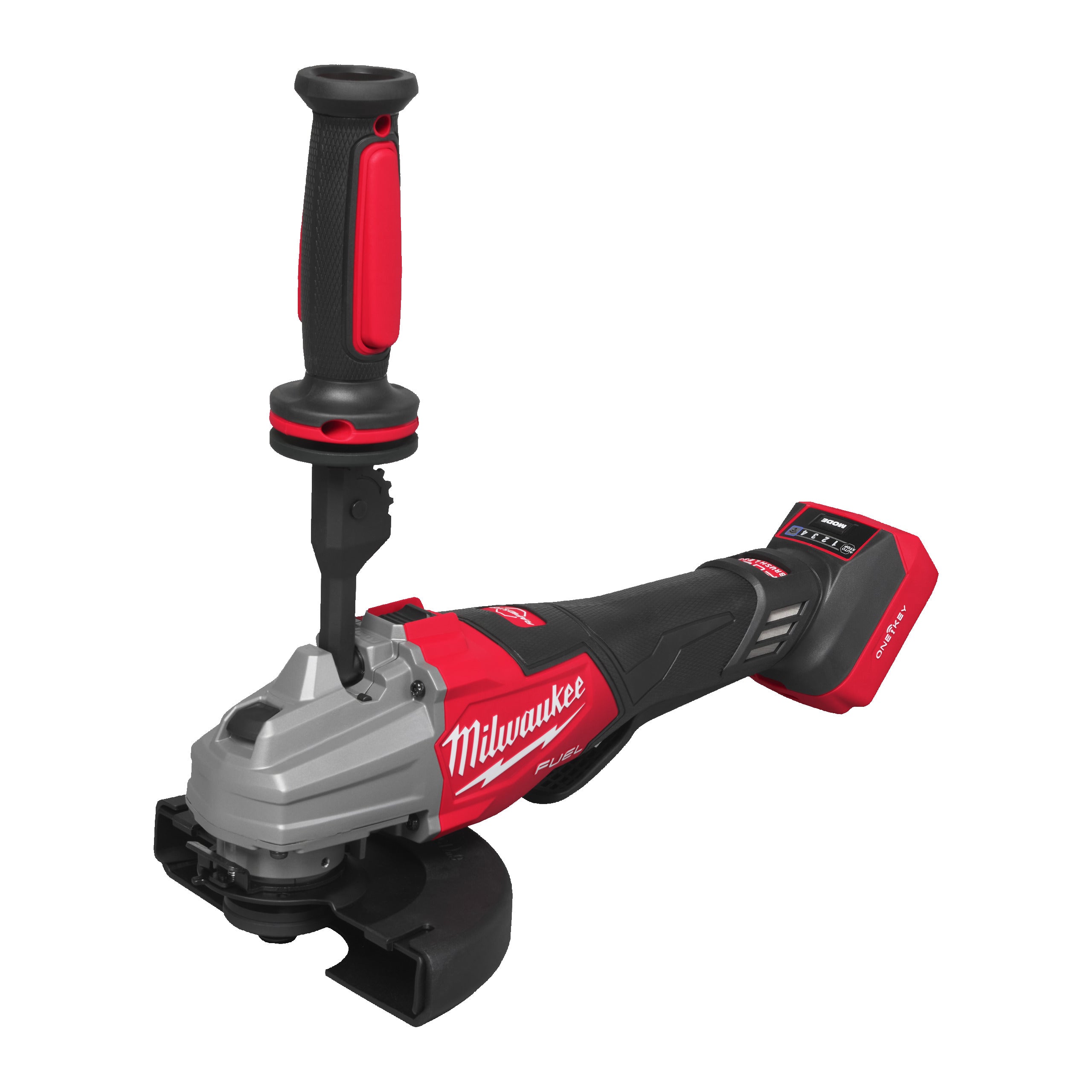 Polizor unghiular de înaltă performanță, 125 mm cu frânare, comutator lateral și ONE-KEY™ Milwaukee M18 FHSAGSVO125X-0X FUEL™, cod 4933500036