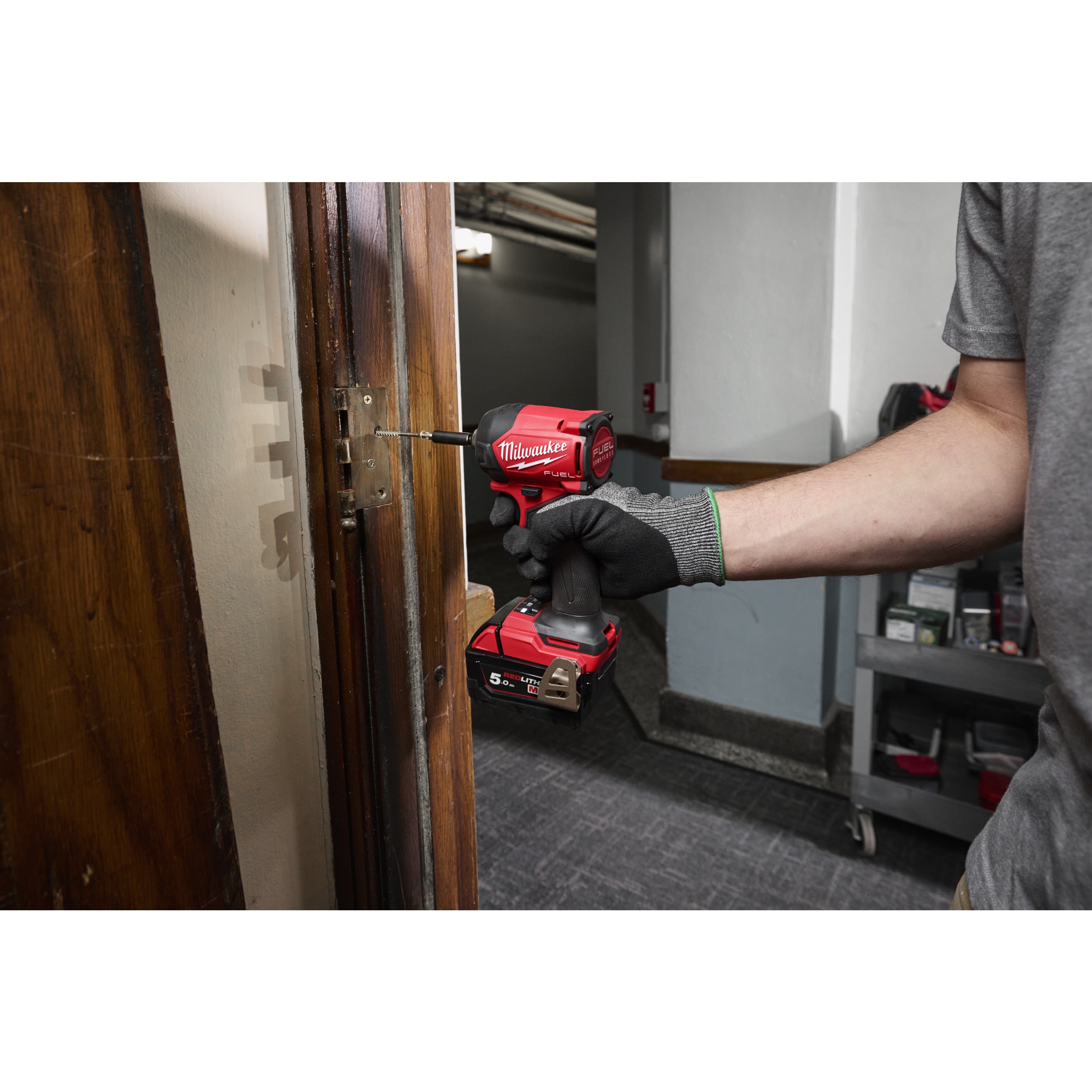 Mașină de înșurubat hidraulică cu impact ¼″ Hex Milwaukee M18 FIDRQ-0 FUEL™ SURGE™, cod 4933498911