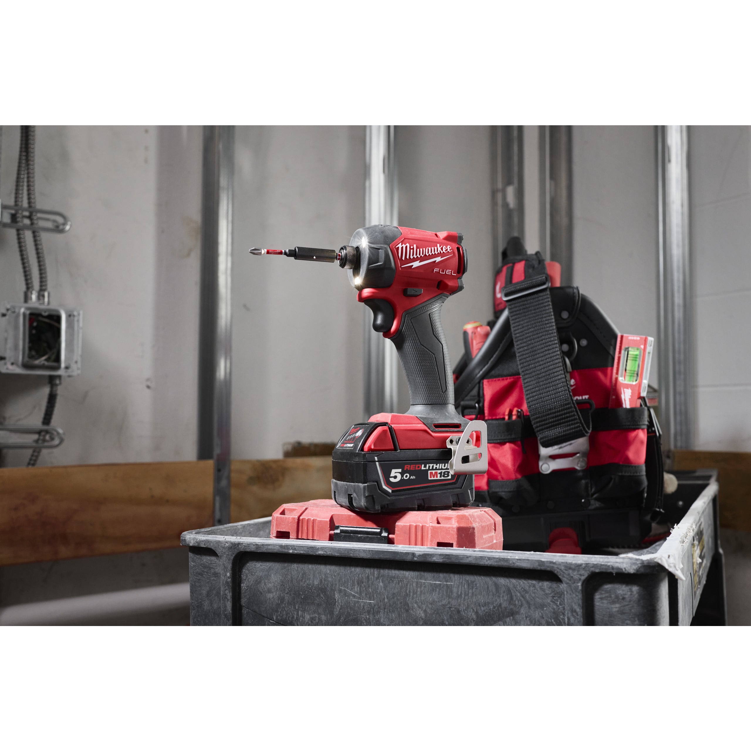 Mașină de înșurubat hidraulică cu impact ¼″ Hex Milwaukee M18 FIDRQ-0 FUEL™ SURGE™, cod 4933498911