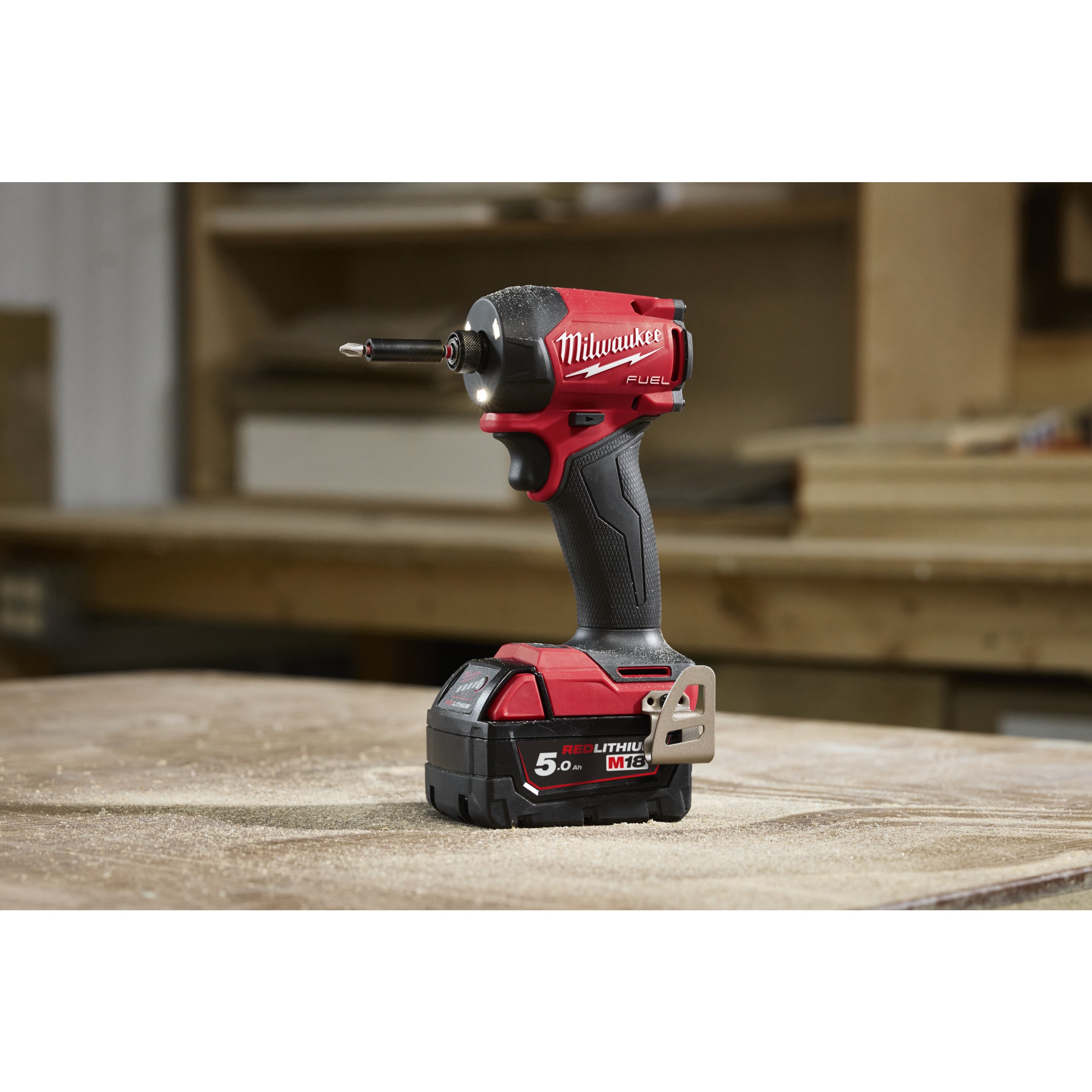 Mașină de înșurubat hidraulică cu impact ¼″ Hex Milwaukee M18 FIDRQ-0X FUEL™ SURGE™, cod 4933498910