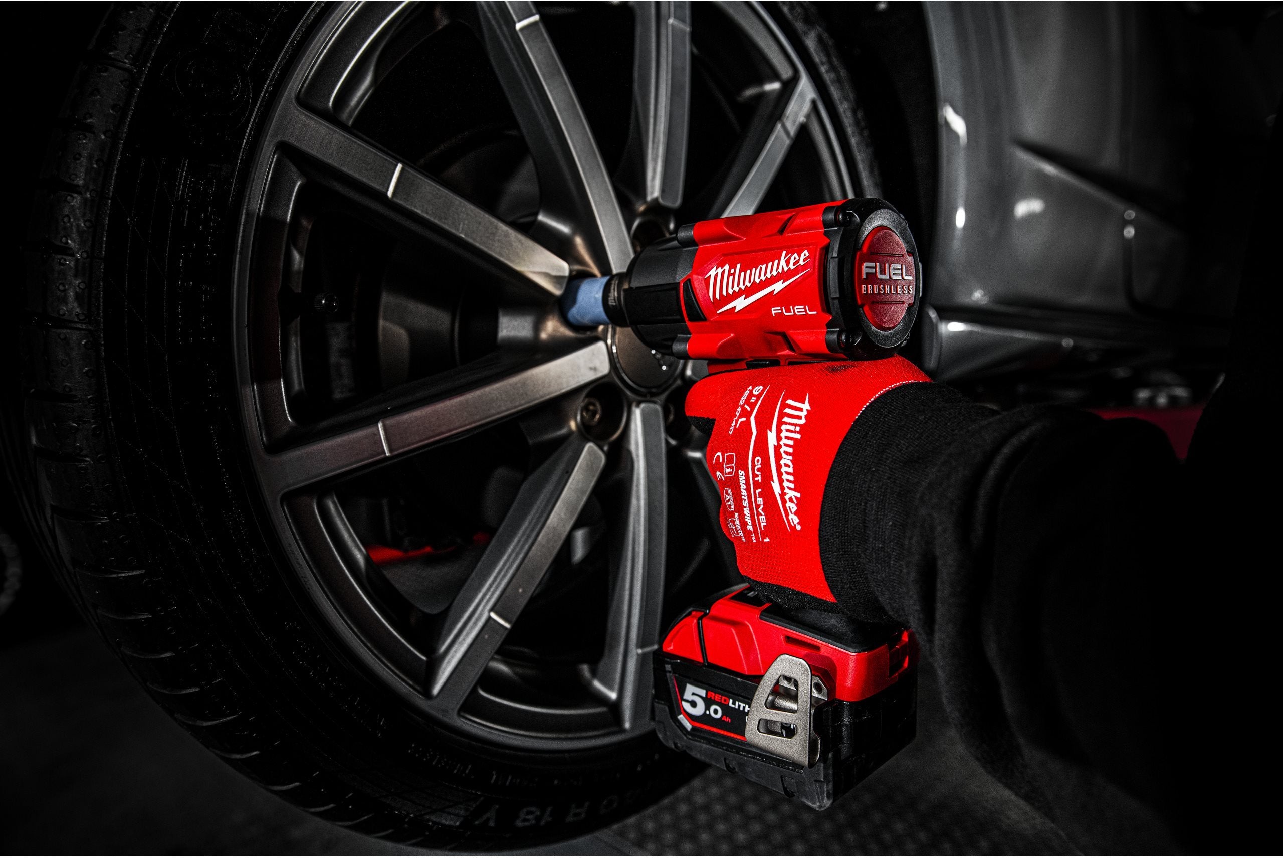 Cheie de Impact M18FMTIW2F12-0, M18 FUEL™ cuplu mediu și inel de fixare