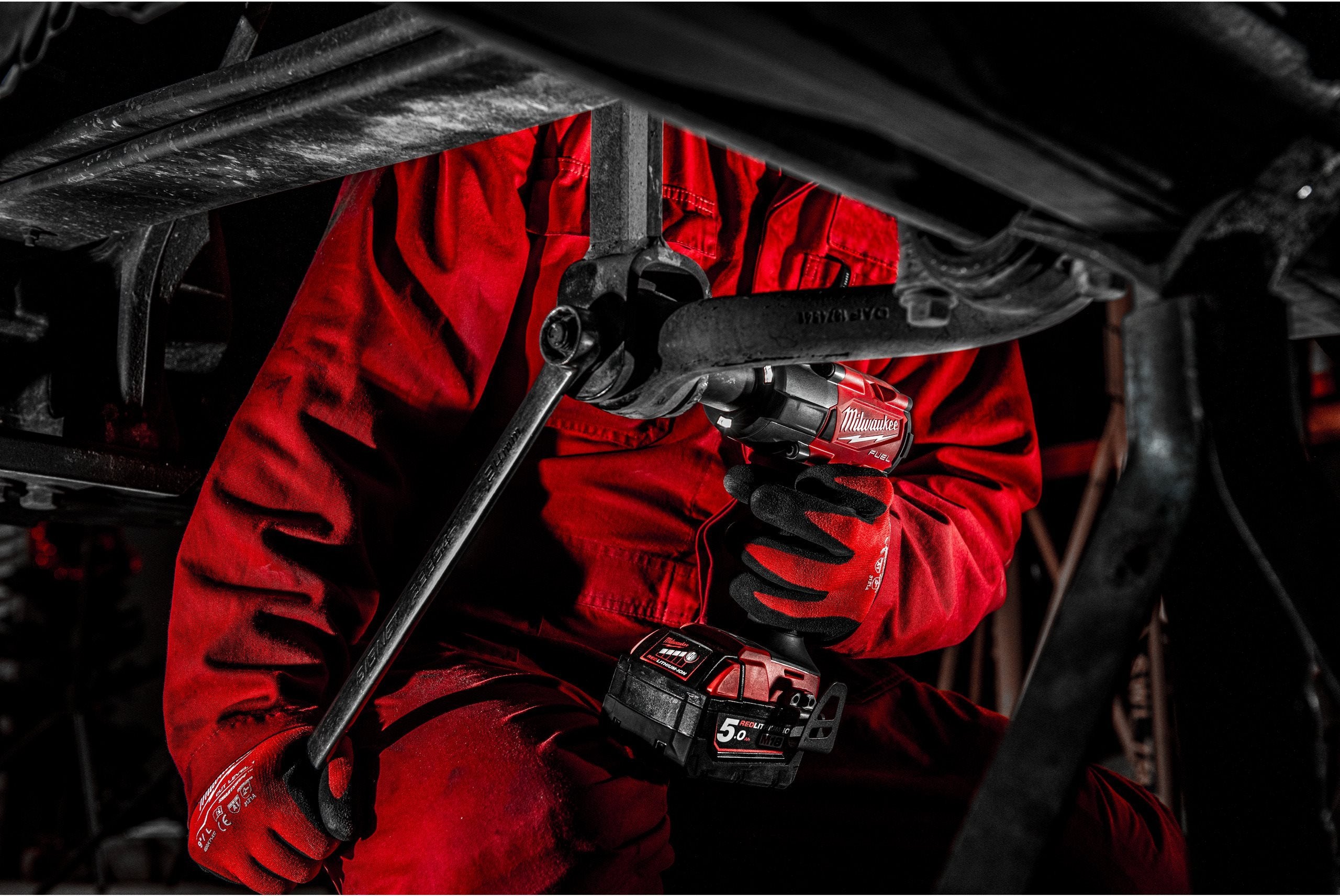 Cheie de Impact M18FMTIW2F12-0, M18 FUEL™ cuplu mediu și inel de fixare