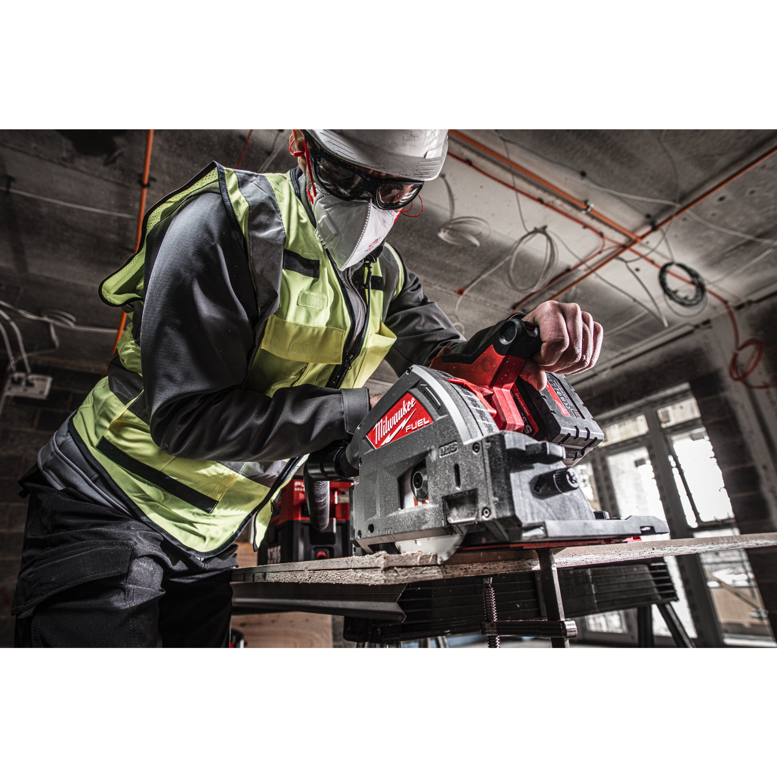 Fierăstrău circular Milwaukee M18 FPS55-0 FUEL™ 55 mm, pentru lemn și plastic, cod 4933502226
