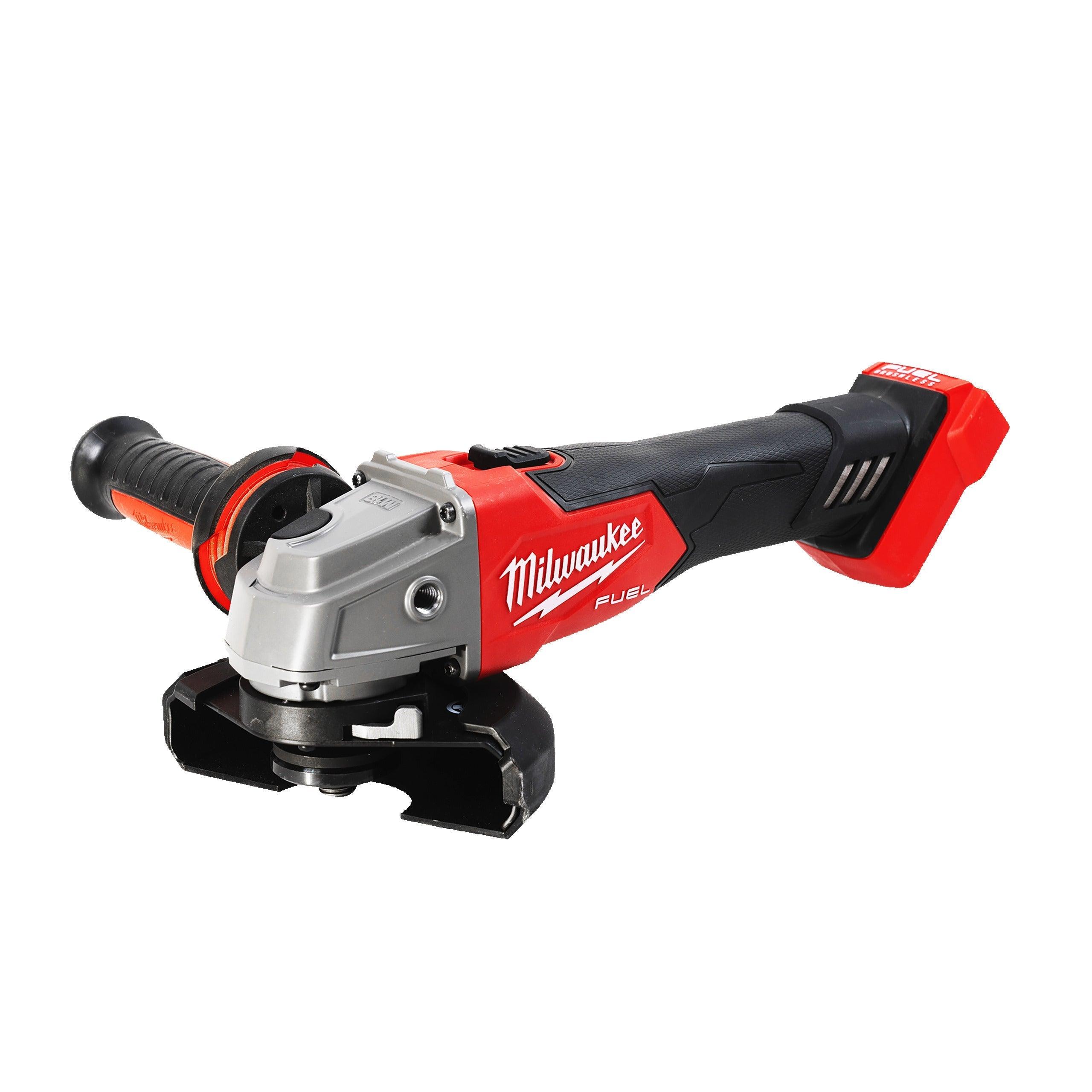 Polizor unghiular 125 mm cu comutator culisant M18 FUEL™ Milwaukee M18FSAG125X-502X, 2 x acumulator M18 B5, 1 x încărcător M12-18 FC, 1 x cutie HD, cod 4933478428BIG - BIG STORE (Dynamic Tools SRL)