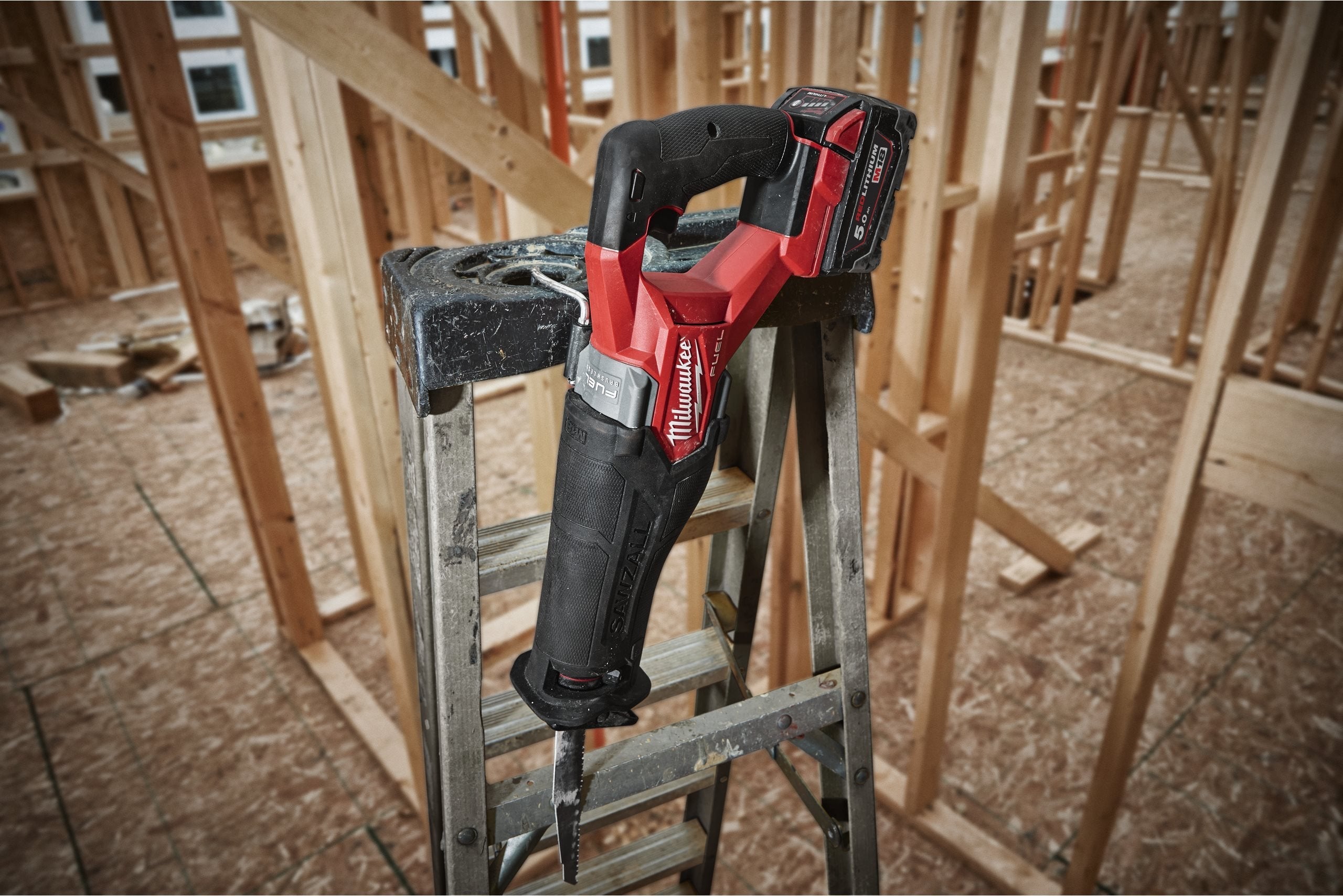 Fierăstrău sabie M18 FUEL™ SAWZALL™ Milwaukee M18 FSZ-0, fără acumulator, fără încărcător, cod 4933498063