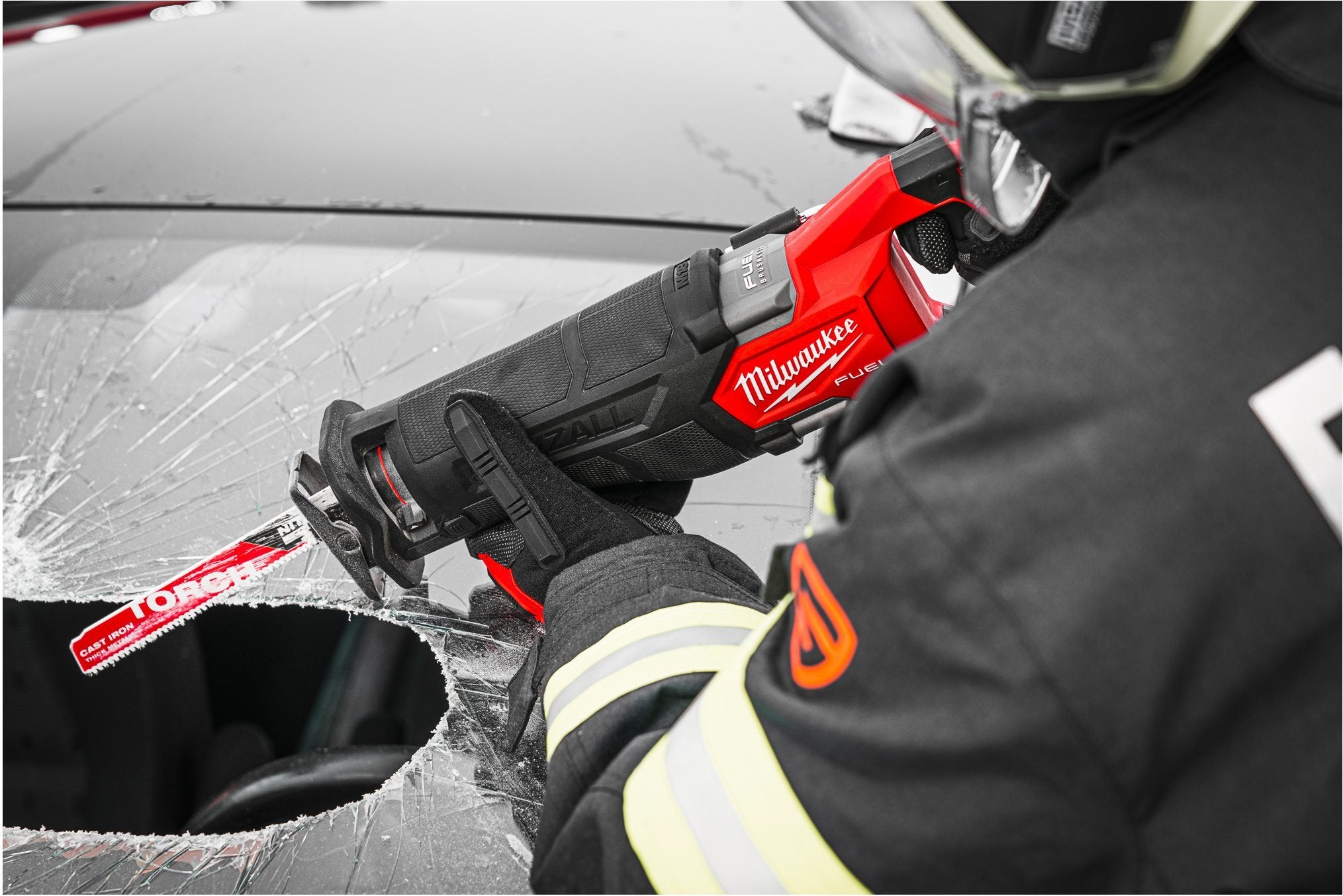 Fierăstrău sabie M18 FUEL™ SAWZALL™ Milwaukee M18 FSZ-0, fără acumulator, fără încărcător, cod 4933498063