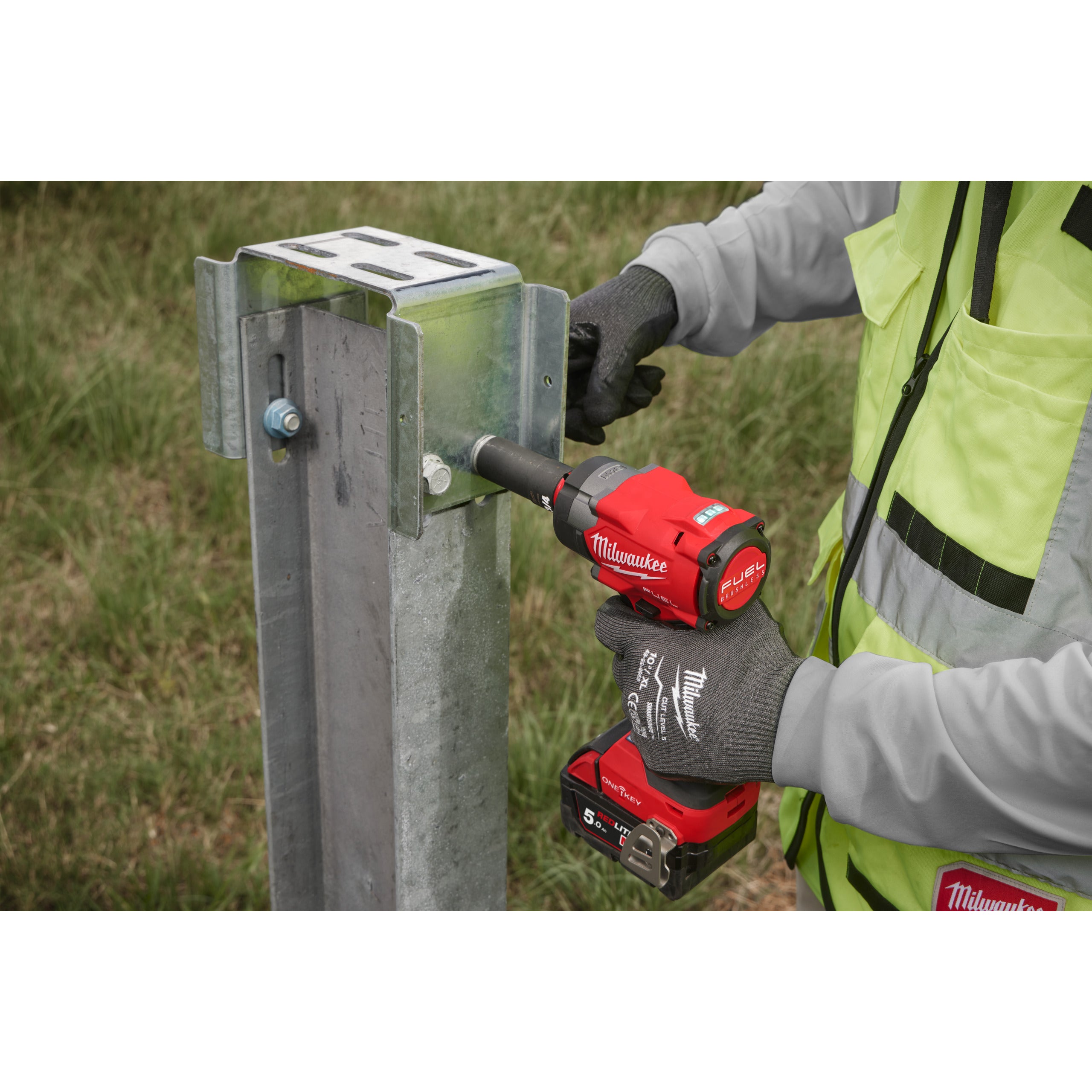 Cheie de impact de precizie Milwaukee M18 ONEFIW2FC12-0X FUEL™ ONE-KEY™ TORQUE-SENSE™ ½″, cod 4933493412