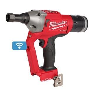 Pistol pentru nituit tip HUCK® Milwaukee M18 ONEFLT-502X, ONE-KEY, 2 x acumulator M18 B5, 1 x încărcător M12-18 FC, 1 x cutie HD, cod 4933478638 - BIG STORE (Dynamic Tools SRL)