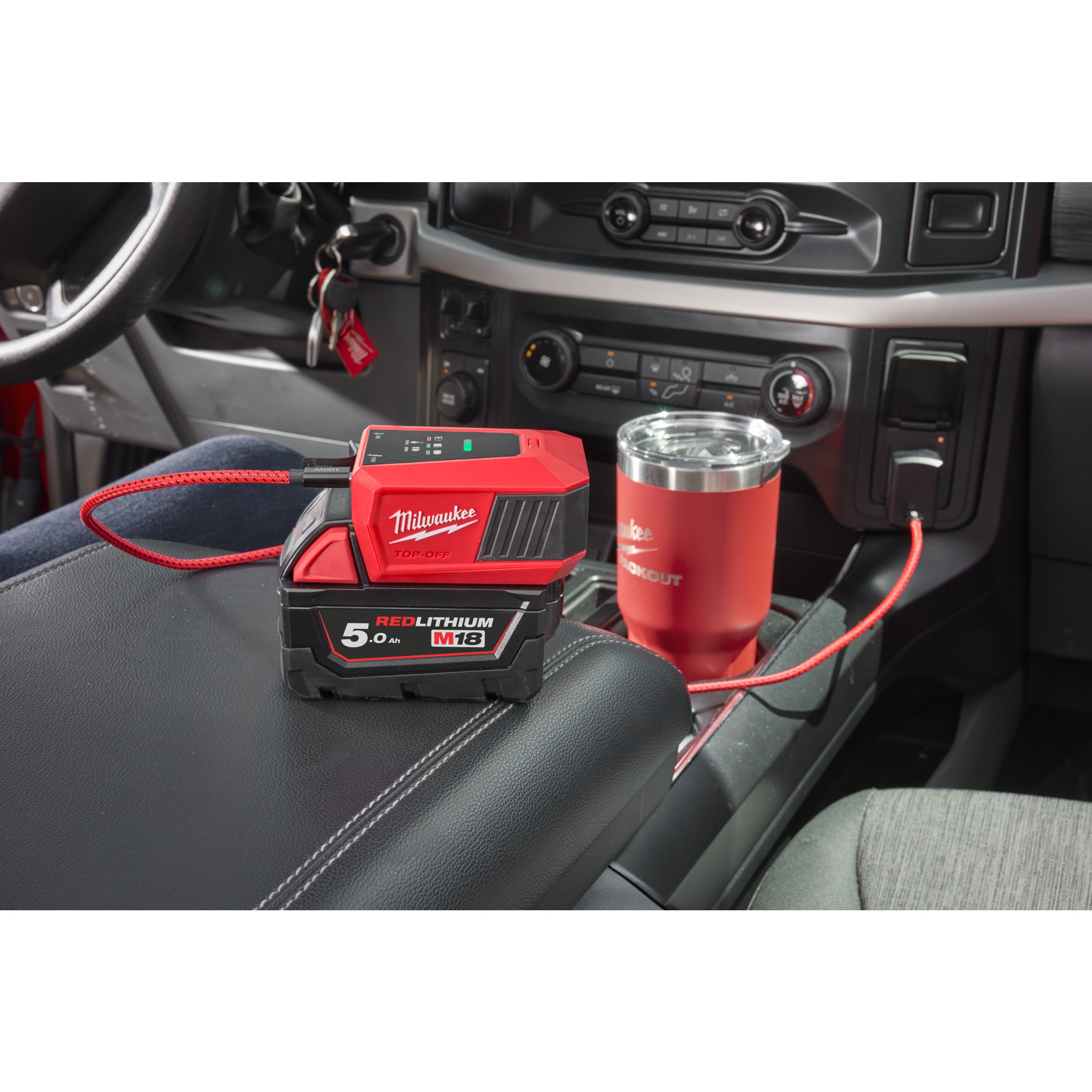 Încărcător Mini încărcător Milwaukee M18 TC TOP-OFF, cod 4932499165