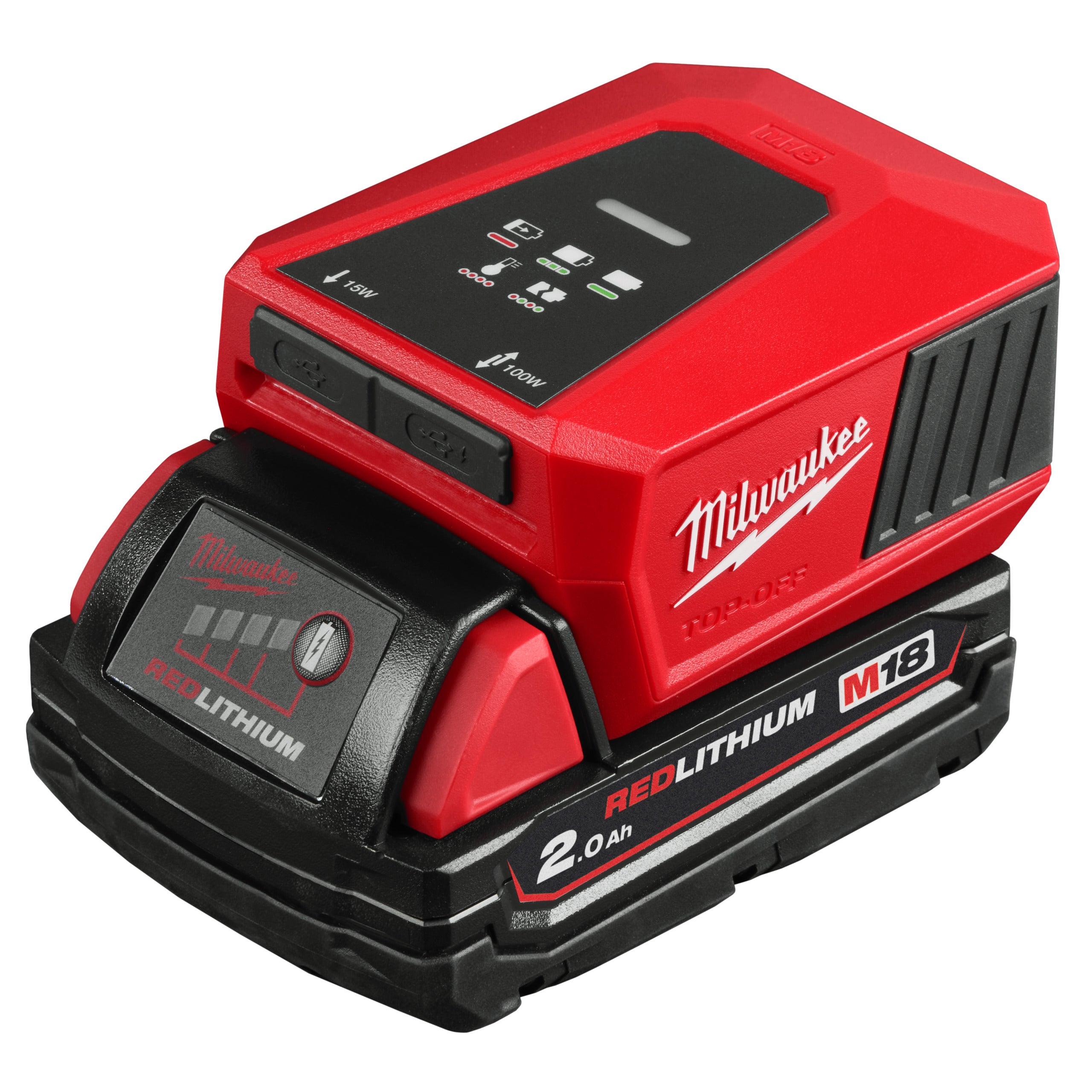 Încărcător Mini încărcător Milwaukee M18 TC TOP-OFF, cod 4932499165