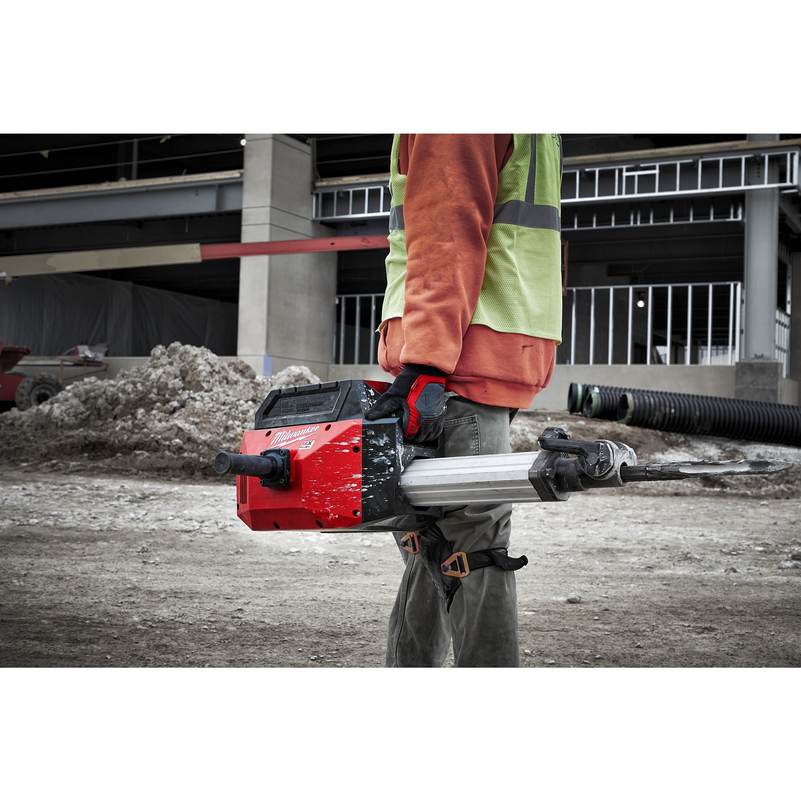 Ciocan demolator 28 mm Hex clasa 25 kg Milwaukee MXF DH2528H-802, cod 4933499993
