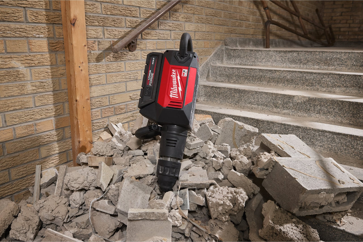 Ciocan demolator SDS-MAX Milwaukee 10kg MXF HADO1000, 26J, MX FUEL™, ONE-KEY™