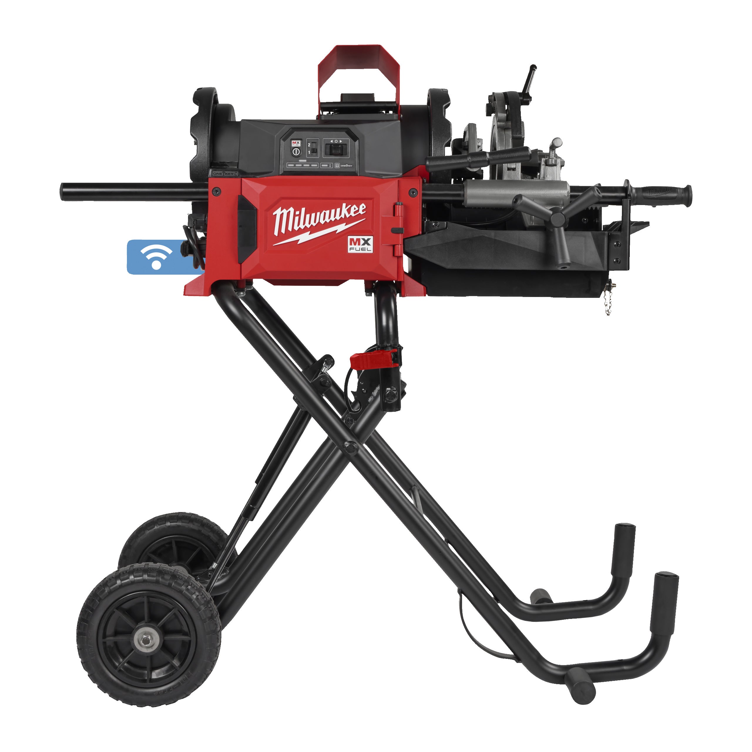 Mașină de filetat și canelat țevi 2″ Milwaukee MXF PTR2-0 ONE-KEY™, cod 4933498324