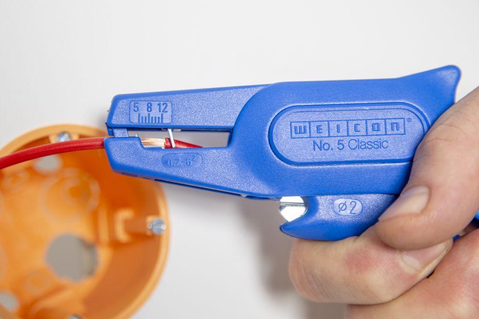 Clește de dezizolat nr. 5 Clasic Weicon, cod 51003005 - BIG STORE (Dynamic Tools SRL)