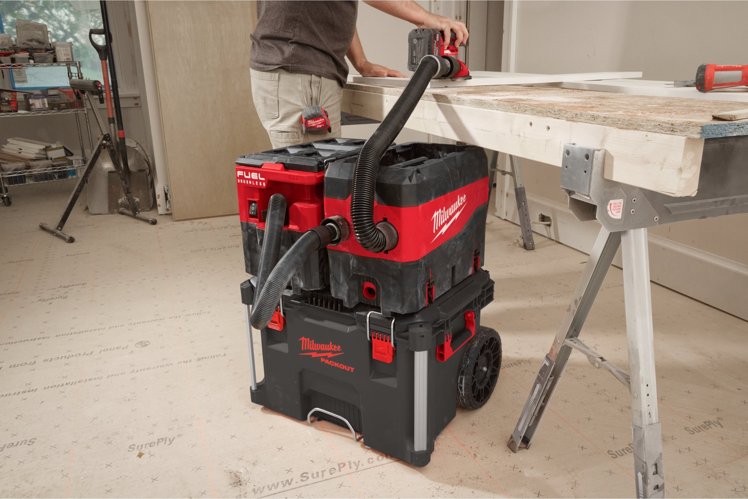 Separator de praf Milwaukee PODS-1 compatibil PACKOUT™, cod 4932498256