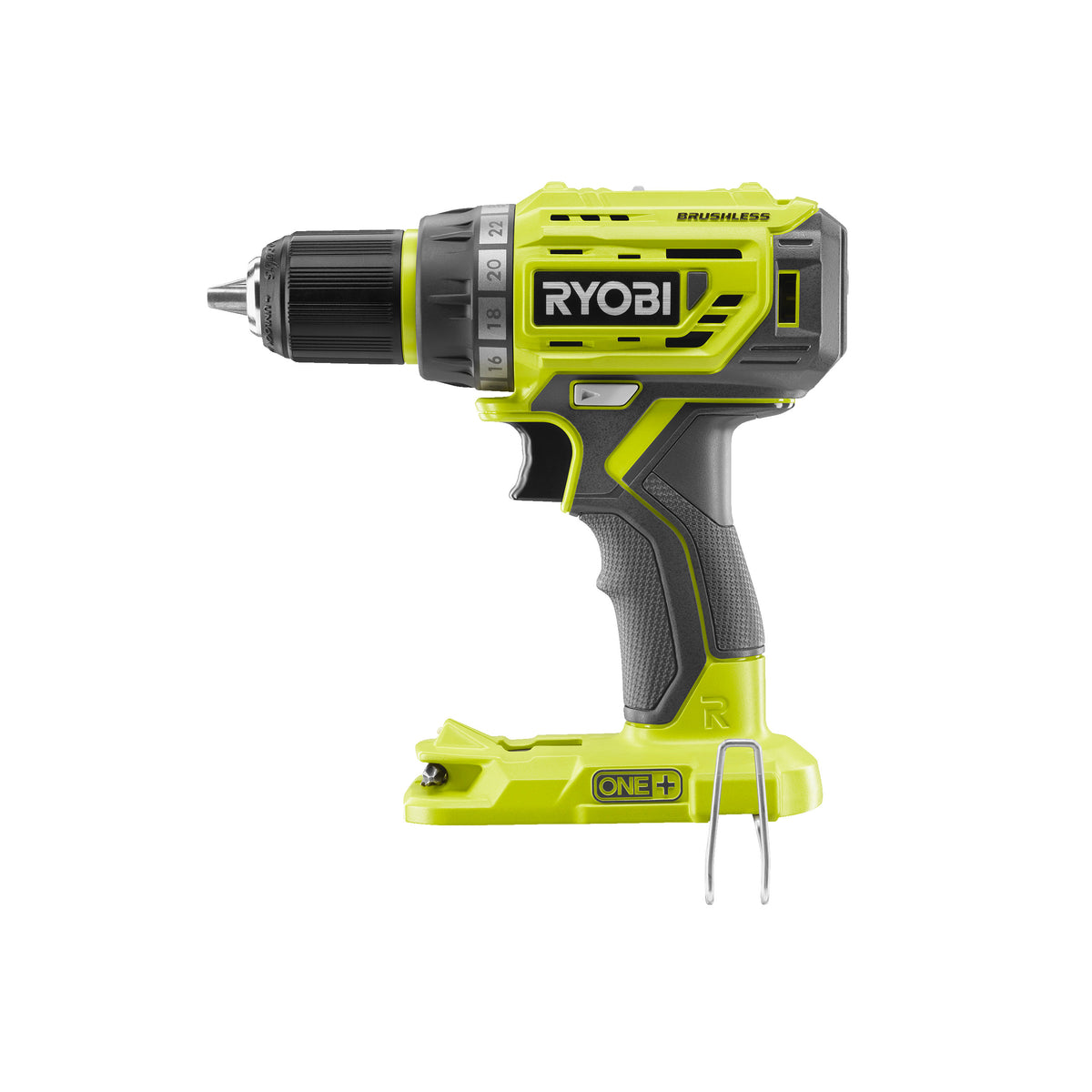 Mașină de găurit/înșurubat 18V ONE+™, motor fără perii Ryobi R18DD7-0, cod 5133004532