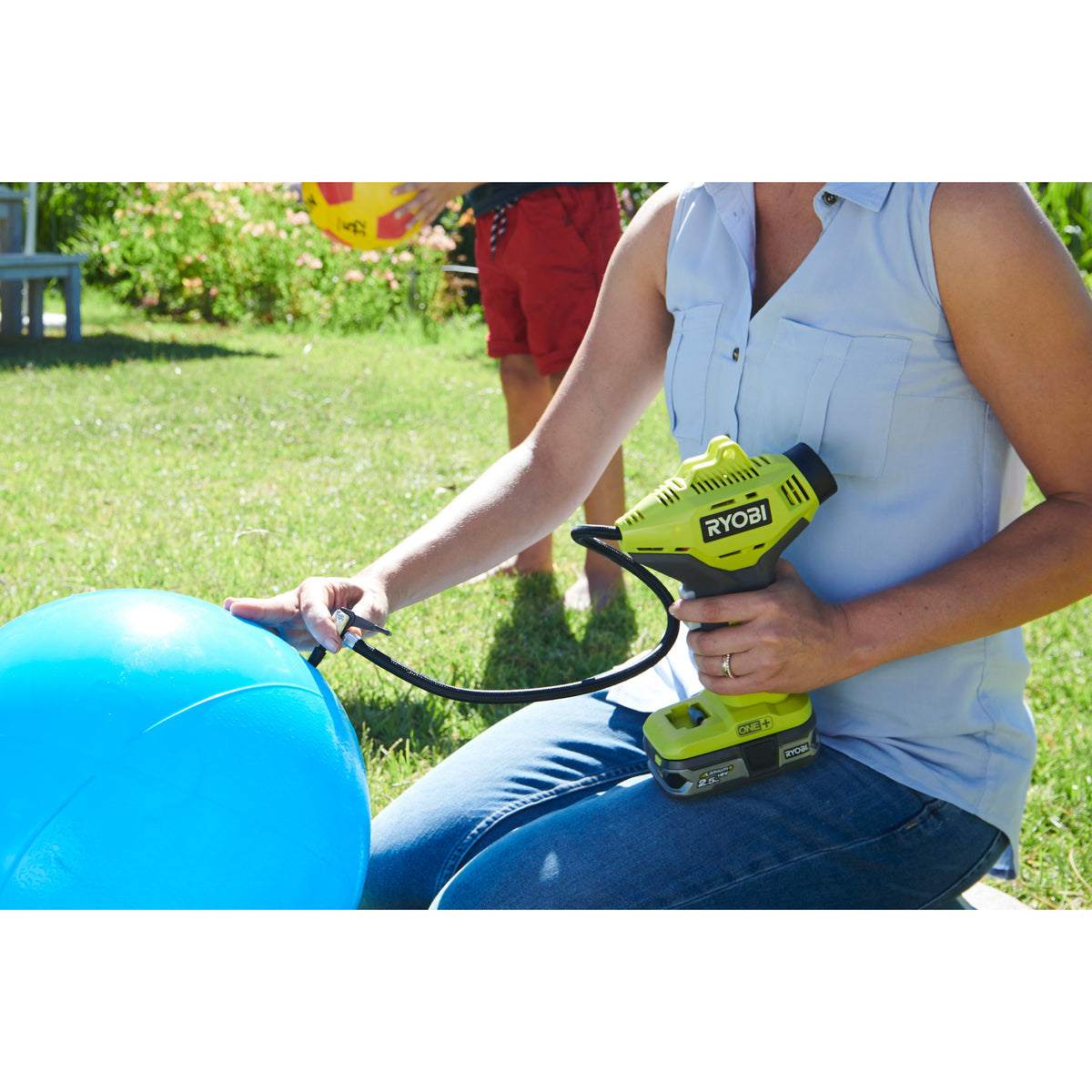 Pompă aer de înaltă presiune 18V ONE+™ Ryobi R18PI-0, cod 5133003931