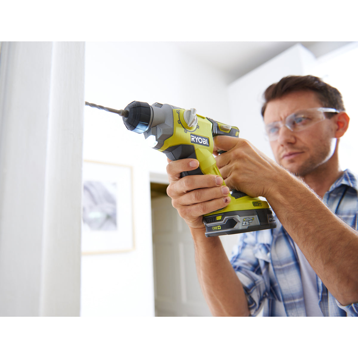 Ciocan rotopercutor SDS+ 18V ONE+™ Ryobi R18SDS-0, cod 5133002305