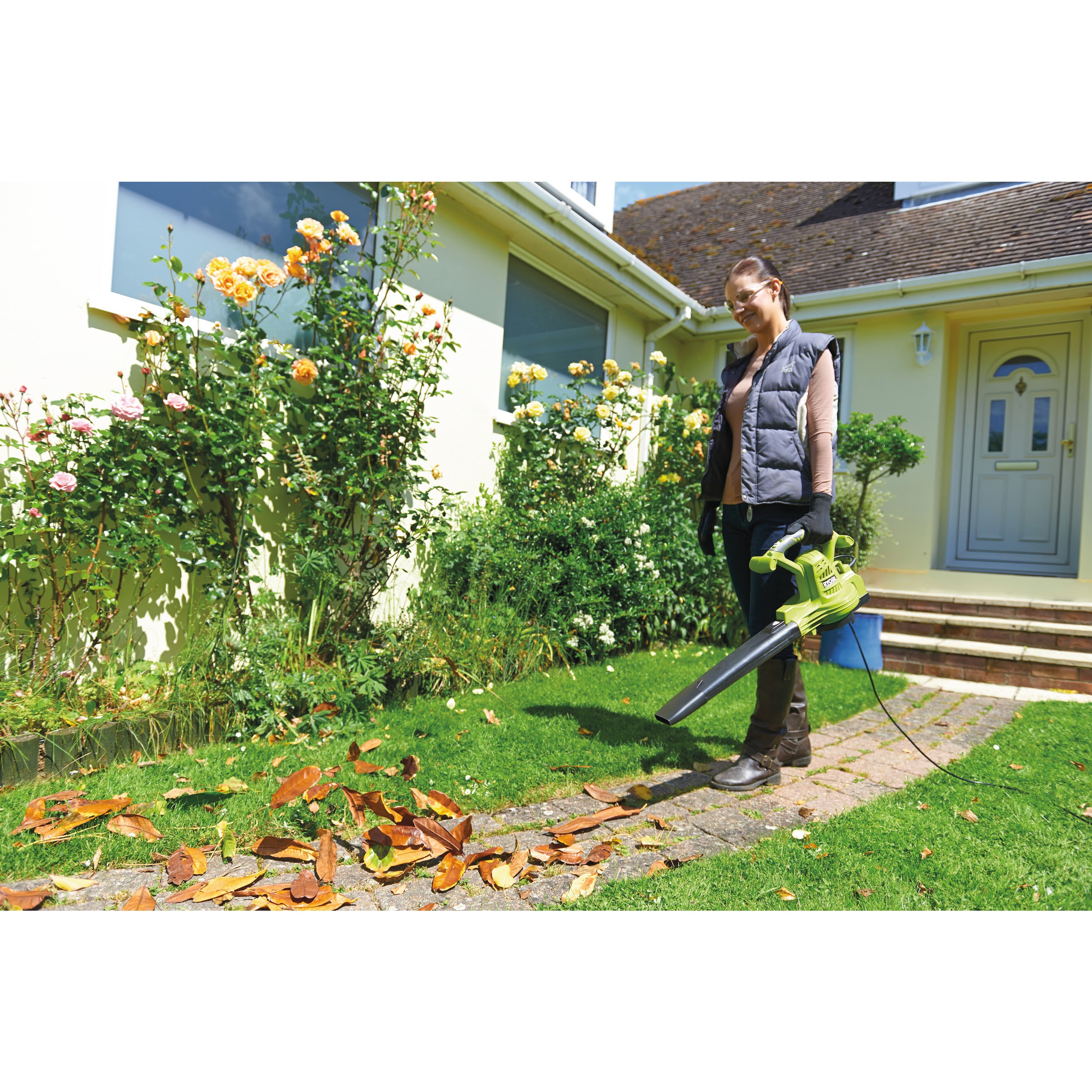 Suflantă/aspirator 3000W, 2 funcții Ryobi RBV3000CSV, cod 5133002188