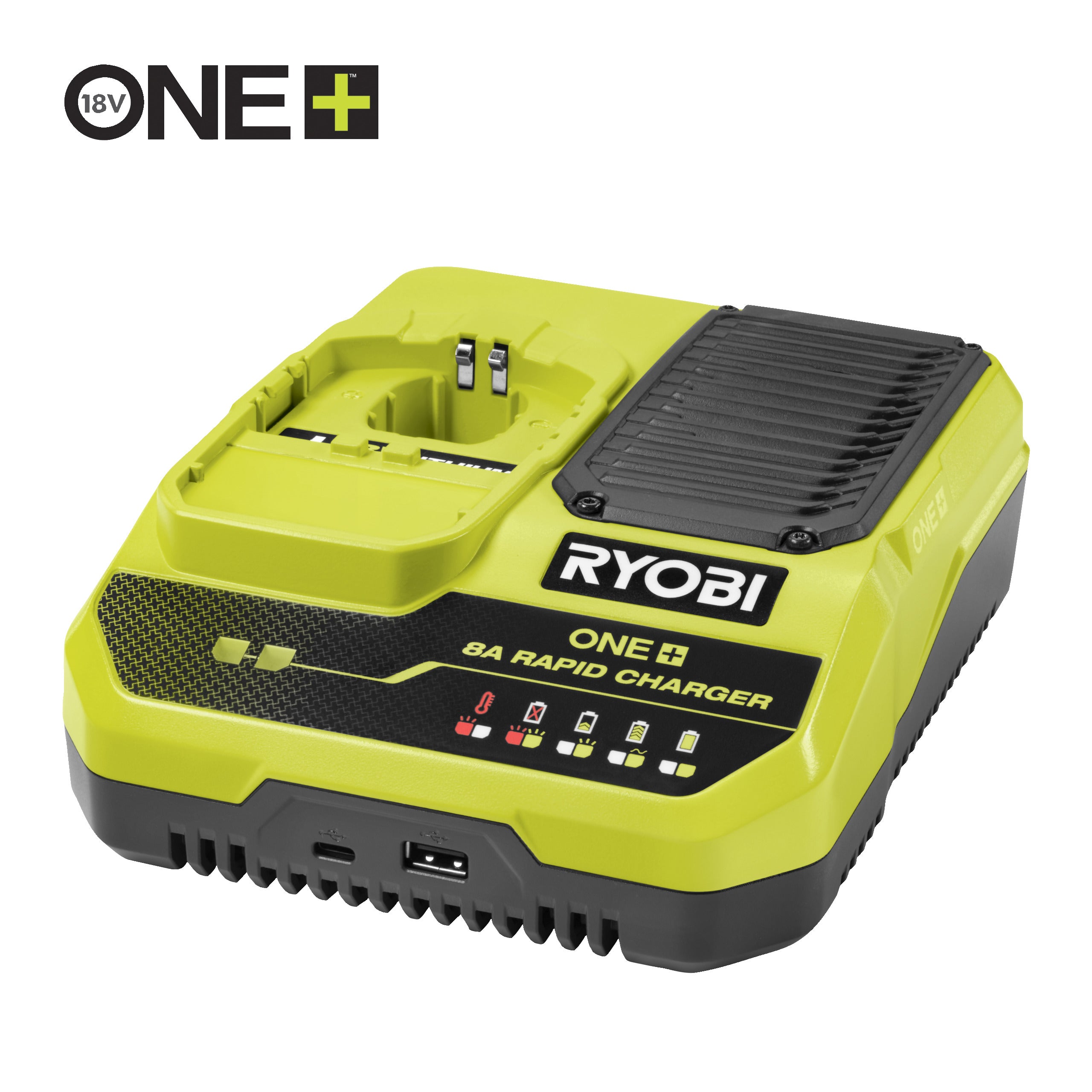 Încărcător rapid ONE+™ de 18V Ryobi RC18180, cod 5133006262