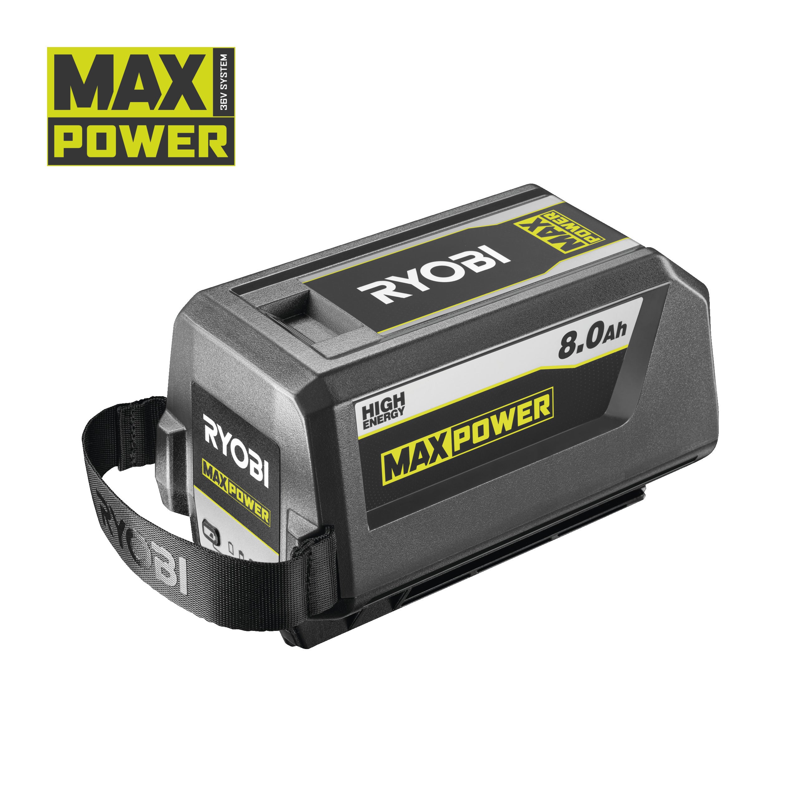 Acumulator MAX POWER 8,0Ah Lithium+™ High Energy Ryobi RY36B80B, cod 5133005911
