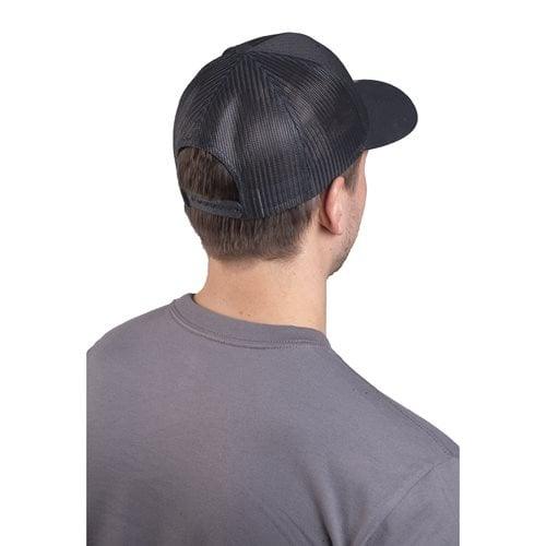 Șapcă Milwaukee STC neagră, cu plasă, cozoroc din poliester, mecanism Snapback pentru diferite mărimi - BIG STORE (Dynamic Tools SRL)