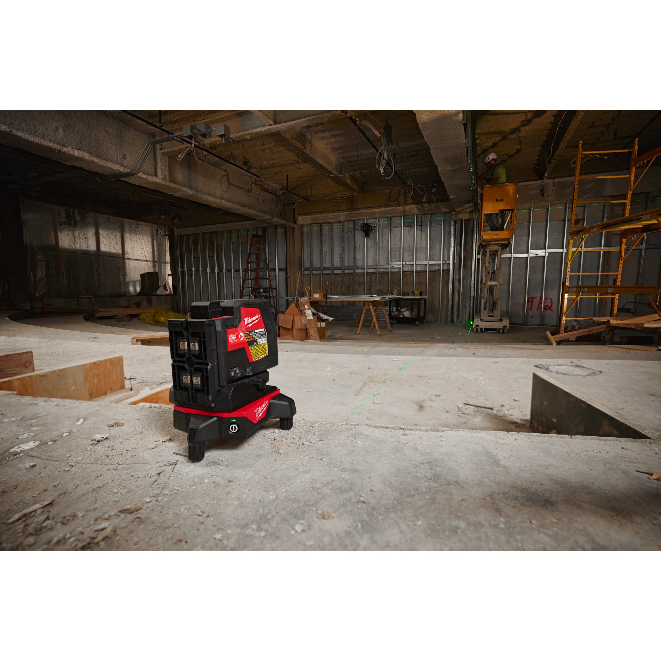 Baza de aliniere fără fir pentru nivela laser Milwaukee WLB-C, cod 4932479198