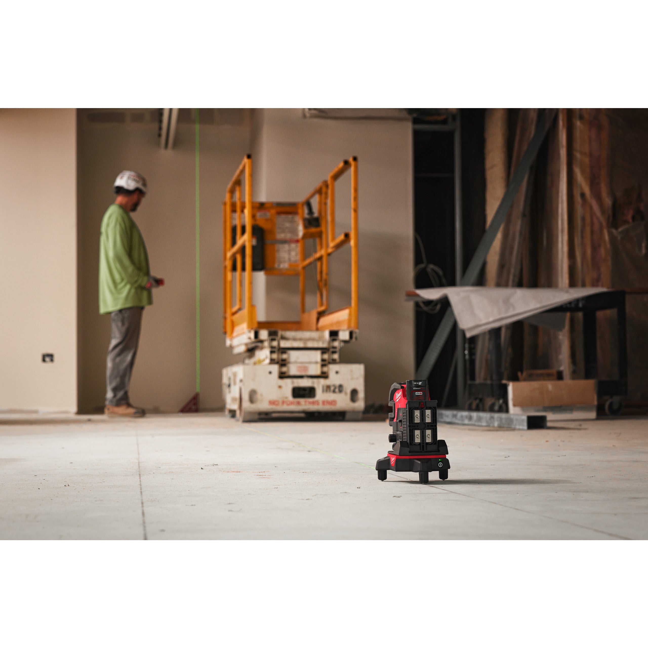 Baza de aliniere fără fir pentru nivela laser Milwaukee WLB-C, cod 4932479198