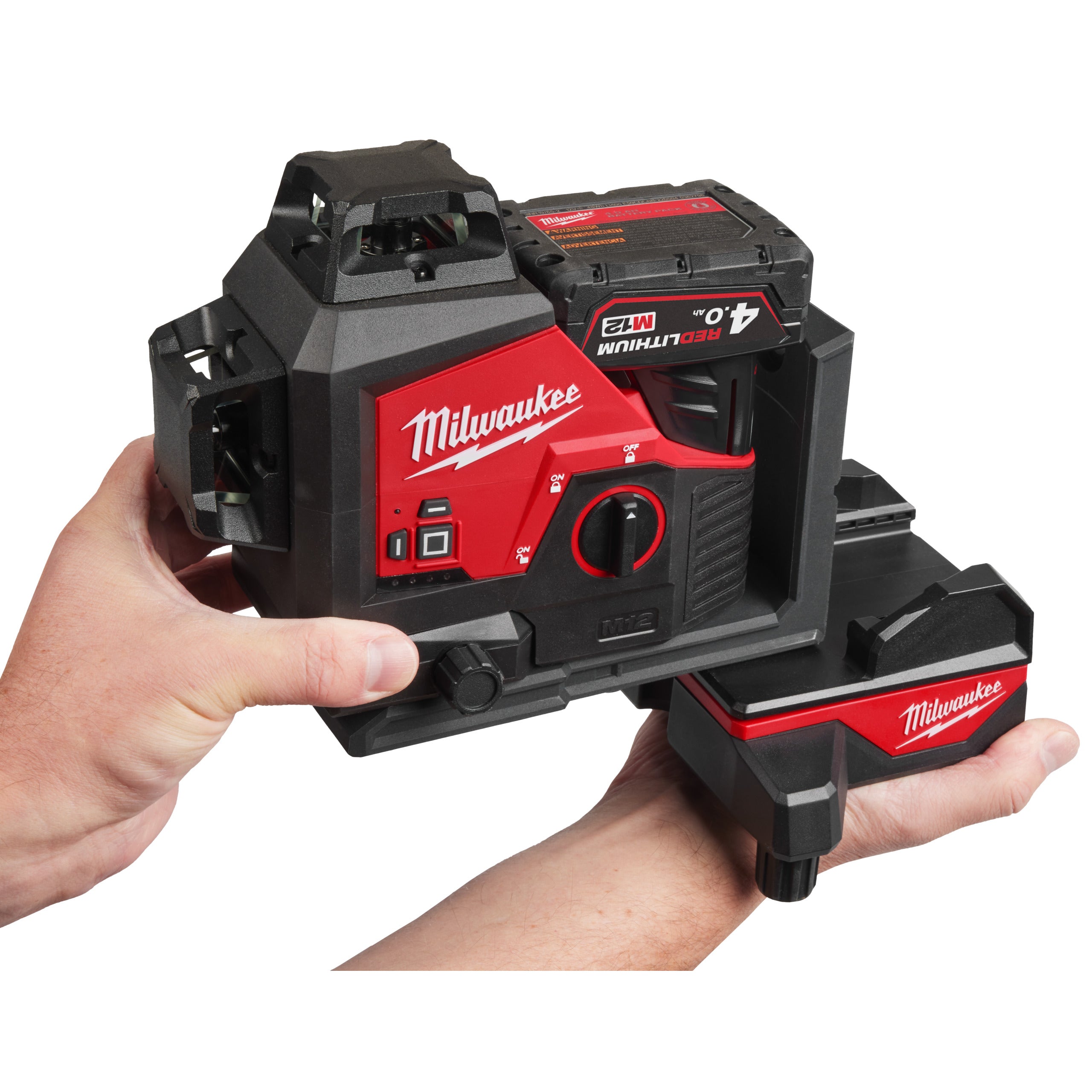 Baza de aliniere fără fir pentru nivela laser Milwaukee WLB-C, cod 4932479198