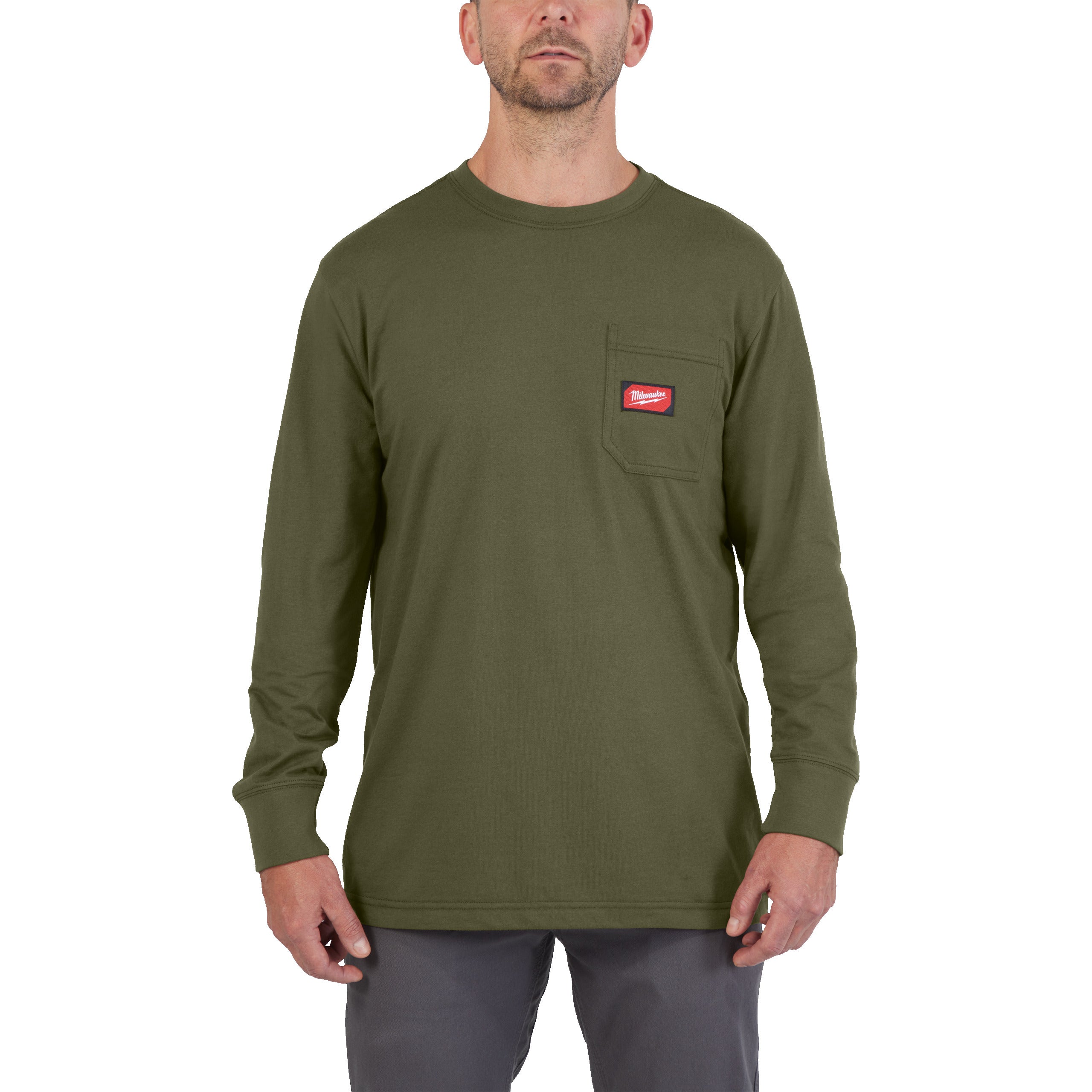 Bluză lucru Milwaukee WT LS GN L, cod 4932493050