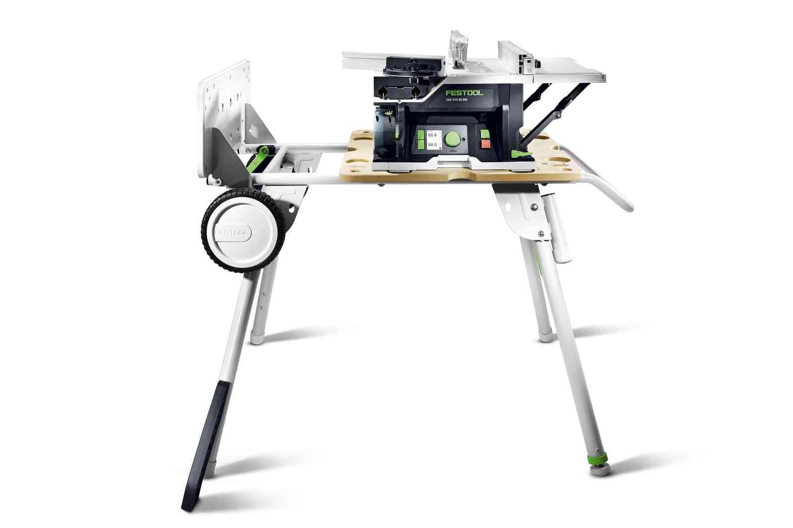 Fierăstrău circular cu masă, cu acumulator Festool CSC SYS 50 EBI-Set, cod 577379 - BIG STORE (Dynamic Tools SRL)