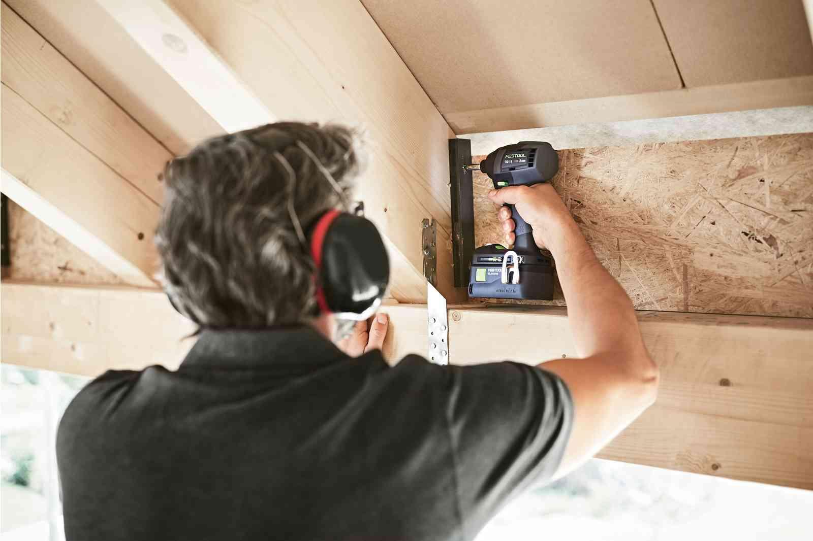 Mașină de găurit și înșurubat cu acumulator, 18V, Festool TID 18-Basic, 4,0Ah, cod 577054 - BIG STORE (Dynamic Tools SRL)