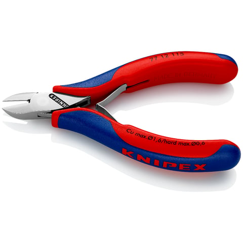 Tăietori diagonali pentru electronică cu articulație box KNIPEX 7712115
