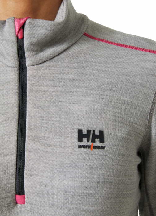 Bluză damă Helly Hansen Lifa Merino Base Layer Half Zip