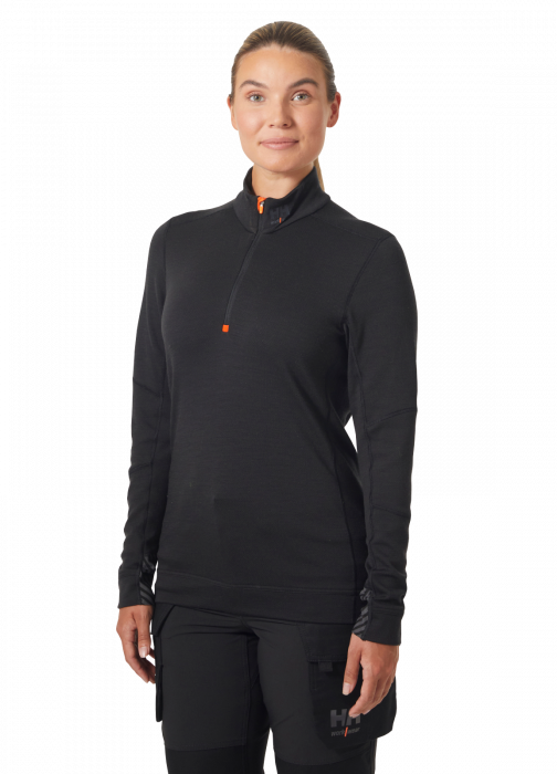 Bluză damă Helly Hansen Lifa Merino Base Layer Half Zip