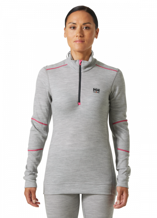 Bluză damă Helly Hansen Lifa Merino Base Layer Half Zip