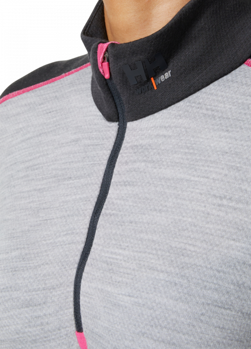 Bluză damă Helly Hansen Lifa Merino Base Layer Half Zip