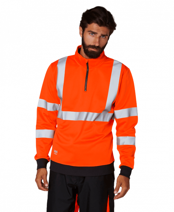 Bluză Helly Hansen Addvis Half Zip HVC2 Hi-Vis reflectorizantă - BIG STORE (Dynamic Tools SRL)