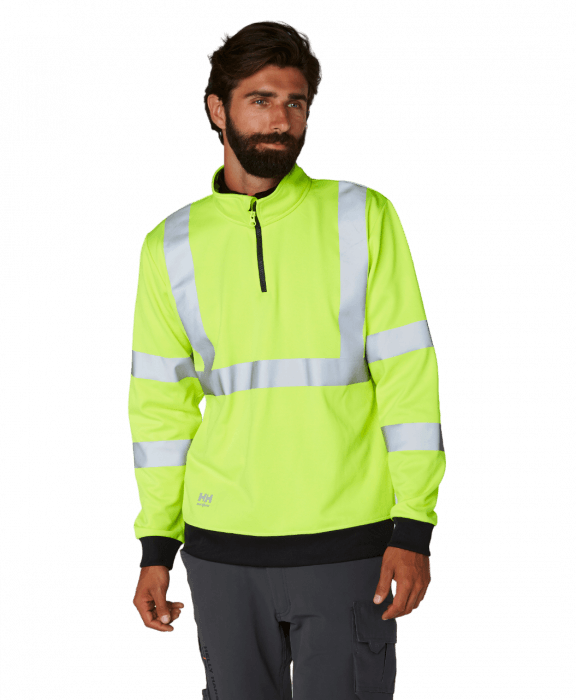 Bluză Helly Hansen Addvis Half Zip HVC2 Hi-Vis reflectorizantă - BIG STORE (Dynamic Tools SRL)