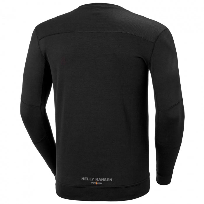 Bluză Helly Hansen Lifa Active Base Layer Crewneck, neagră