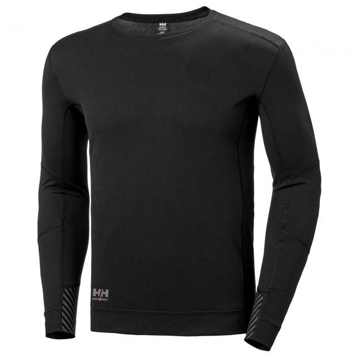 Bluză Helly Hansen Lifa Active Base Layer Crewneck, neagră
