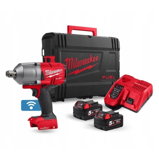 Cheie de impact Milwaukee 3/4″ 1627Nm 18V M18 ONEFHIWF34, cuplu ridicat, inel de fixare, ONE-KEY™, M18 FUEL™