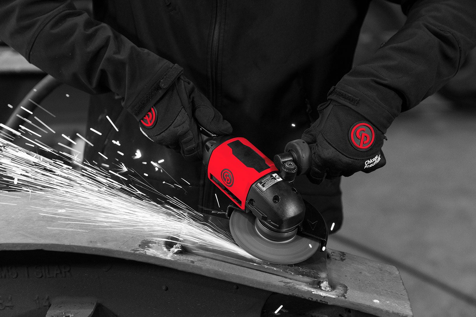 CP3T30-085AH7V Polizor unghiular cu turbină 180 mm (7’’) Chicago Pneumatic, cod 6151607930