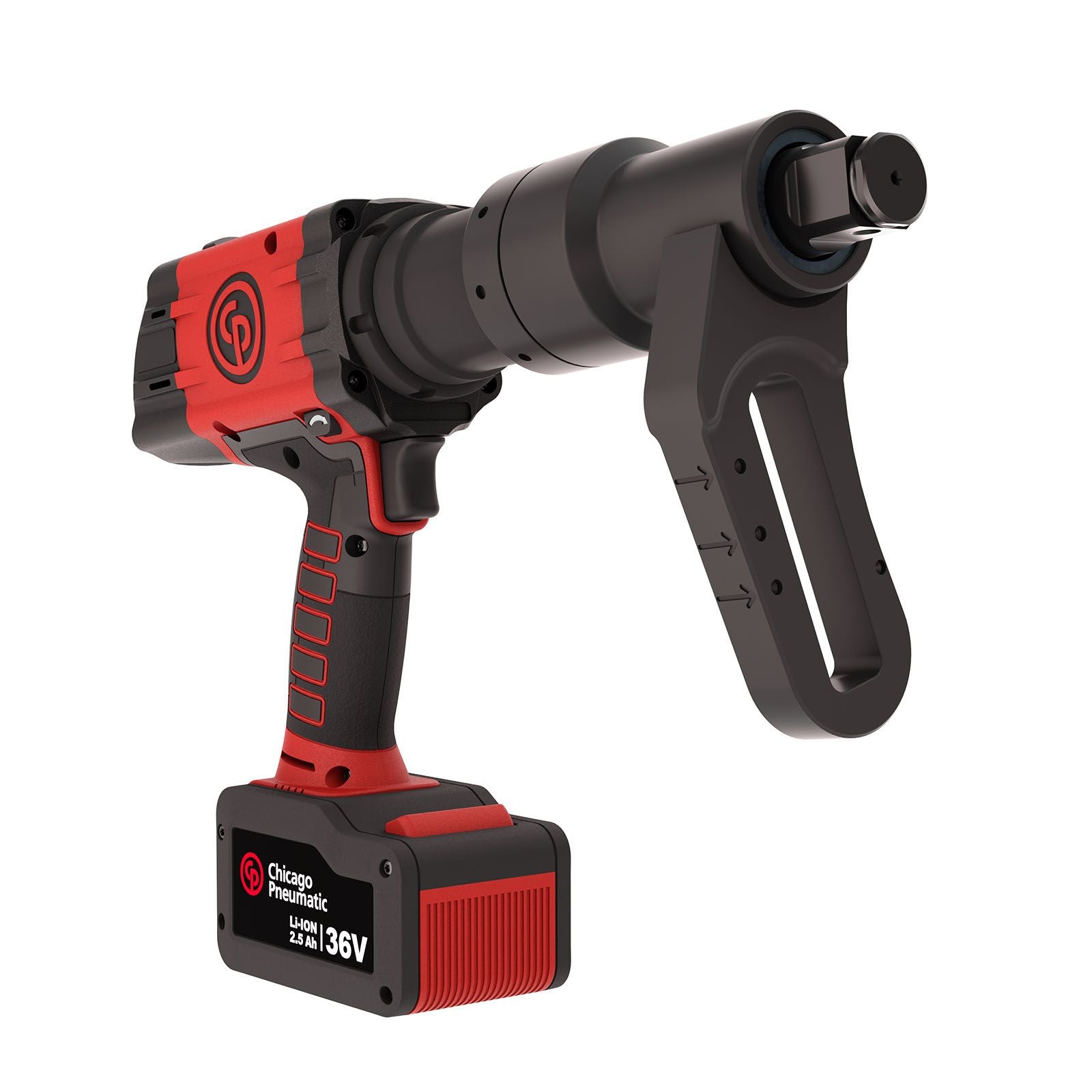 CP8609TC-CT PACHET 36V 2.5AH Cheie dinamometrică cu acumulator 1", verificarea cuplului și declanșator cupă 1 Chicago Pneumatic, cod 6151570590