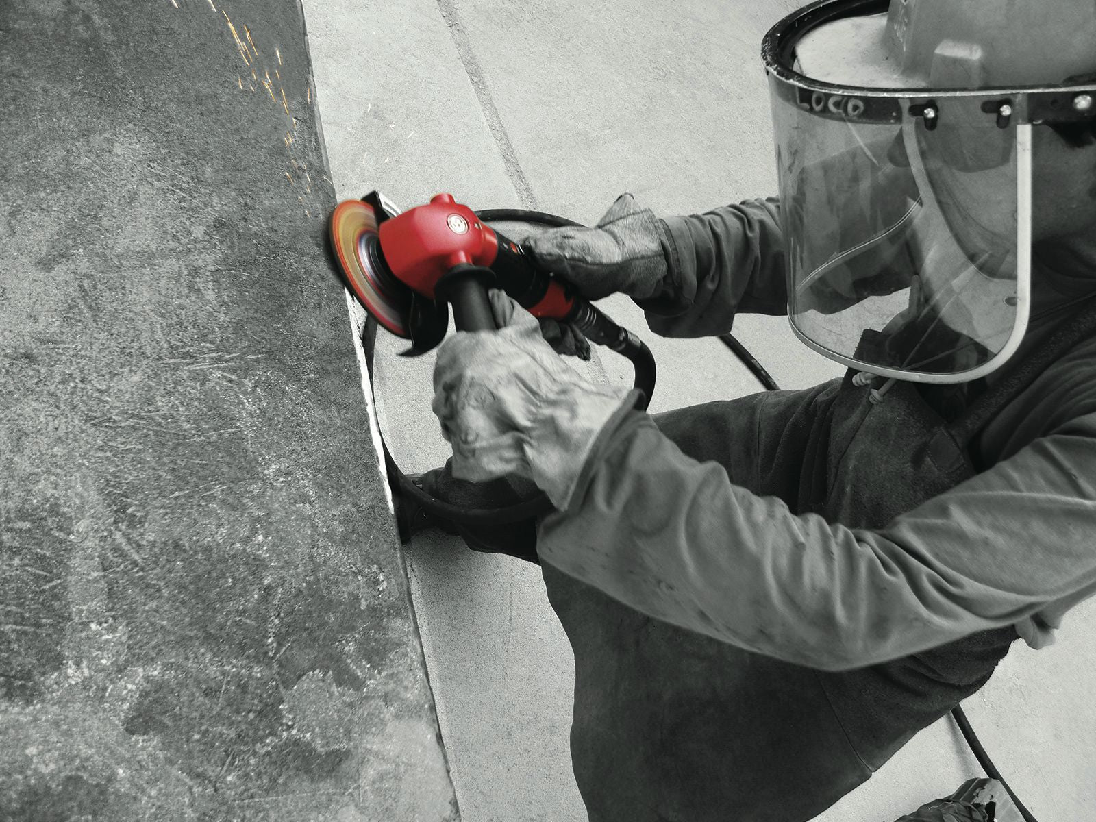 CP3450-12AA5 Polizor unghiular pneumatic 5" (125 mm) Chicago Pneumatic, cod 6151604040