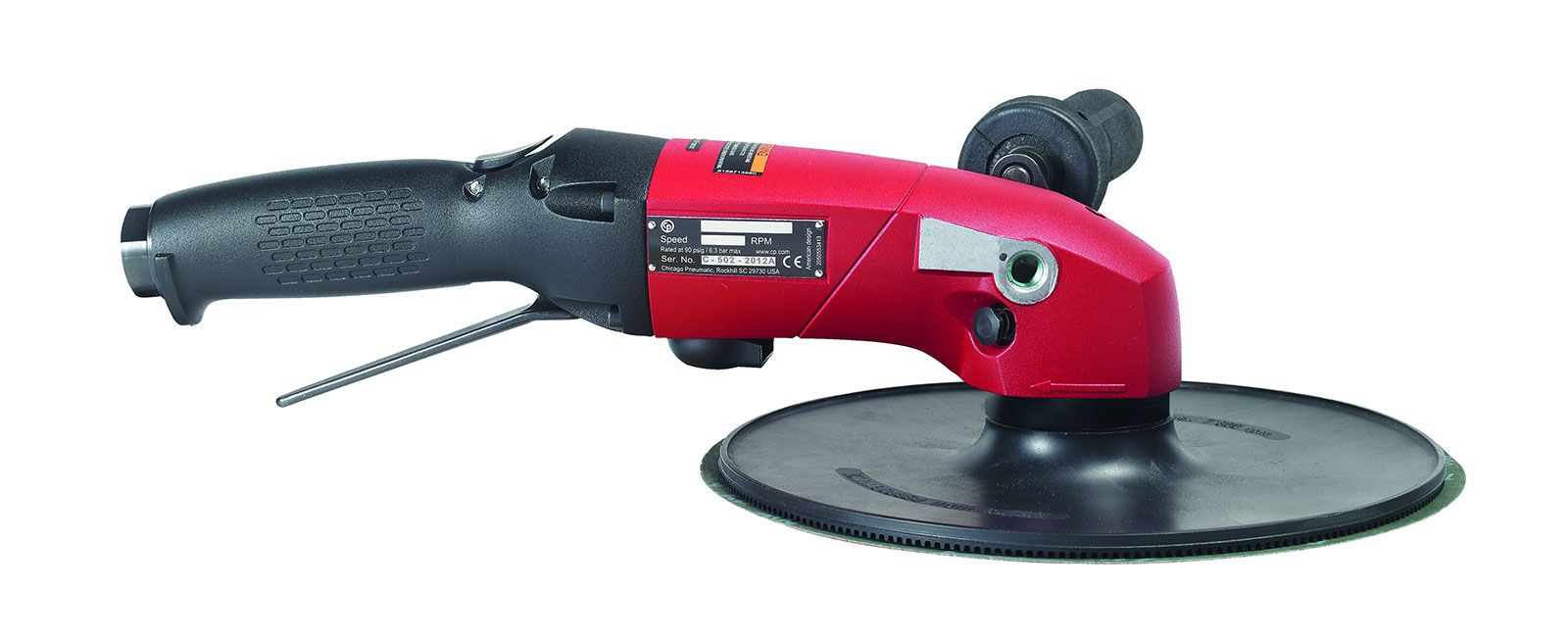 CP3850-65ABVE Șlefuitor pneumatic unghiular rotativ 9" (230 mm) Chicago Pneumatic, cod 6151704980