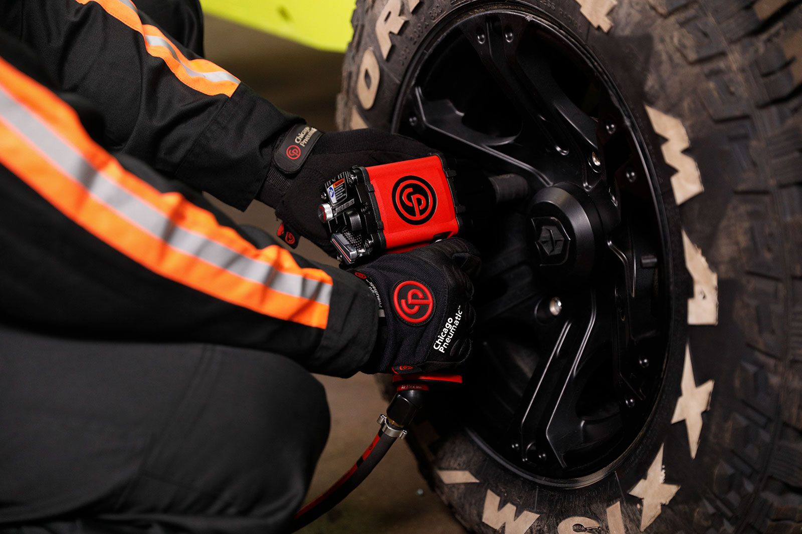 CP7755 Cheie de impact pneumatică 1/2" - AX SCURT Chicago Pneumatic, cod 8941077550