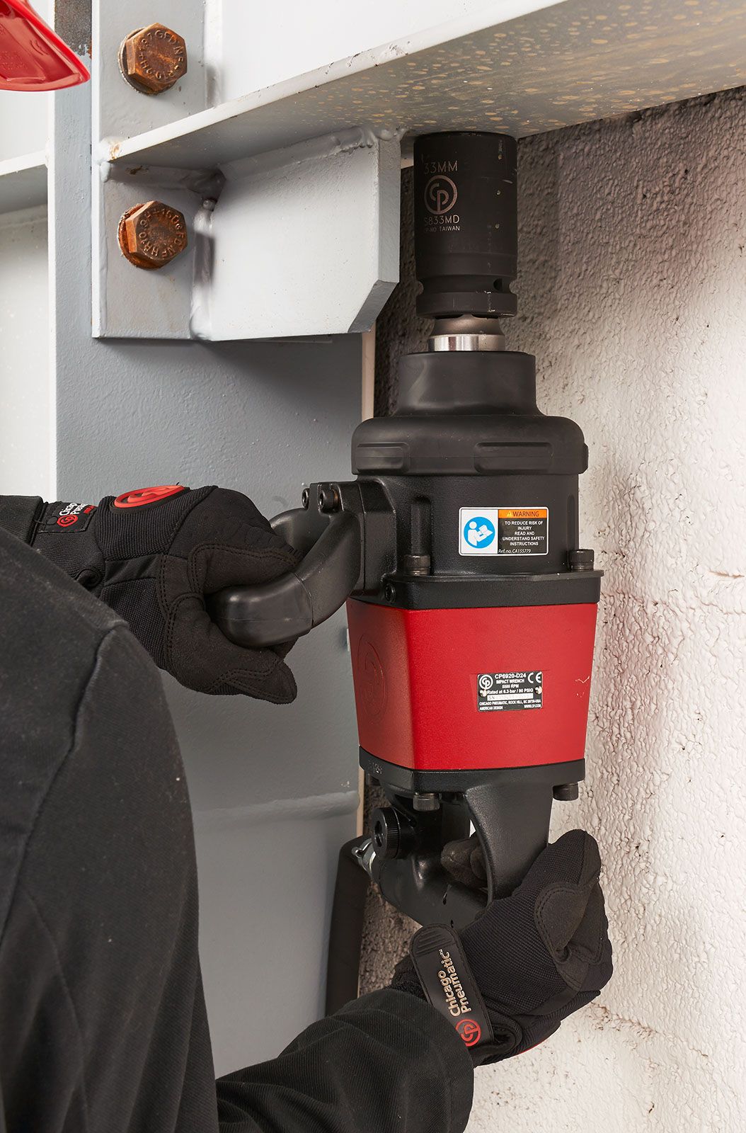 CP6920-D24 Cheie dublă de impact pneumatică cu mâner în formă de D 1" Chicago Pneumatic, cod 6151590080