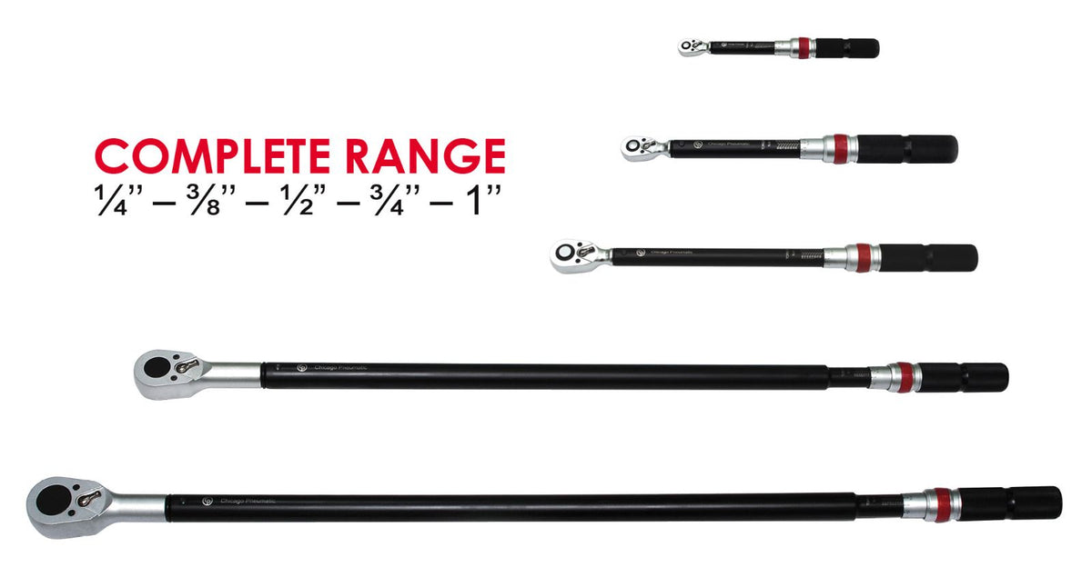 CP8915 Cheie dinamometrică 1/2" 40 - 200 Nm Chicago Pneumatic, cod 8941089150