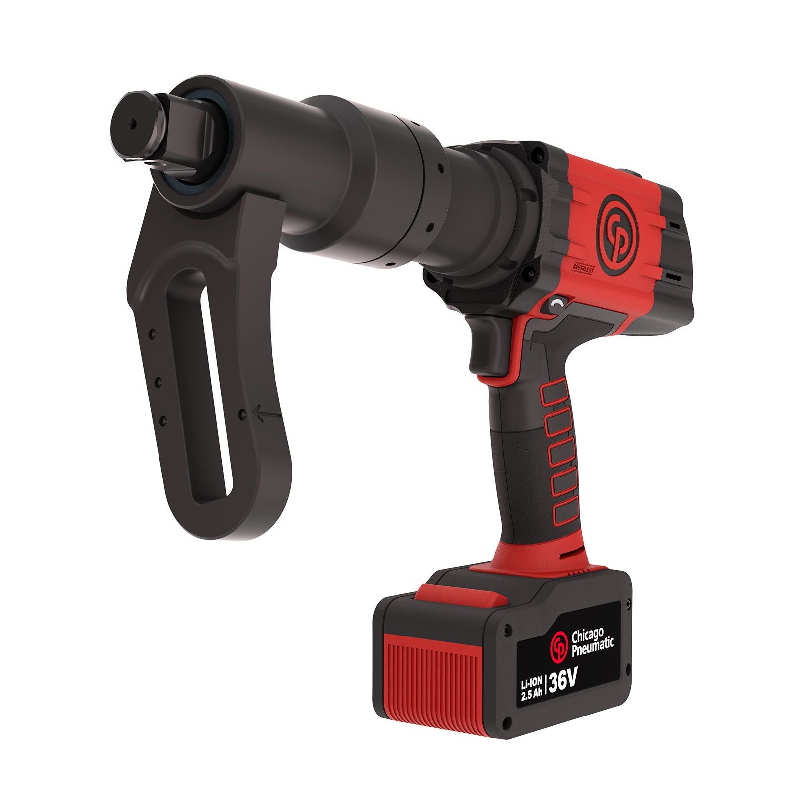 CP8609C-CT PACHET 36V 2.5AH Cheie dinamometrică conectată cu acumulator 1" și declanșator cupă 1 Chicago Pneumatic, cod 6151570570